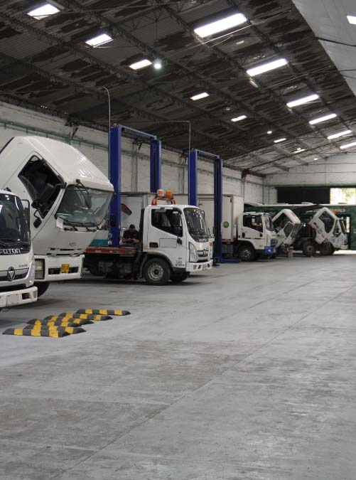 Servicio de mantenimiento para camiones pesados y semipesados